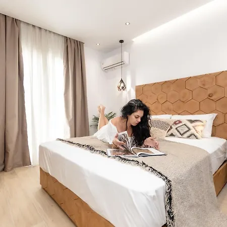 Galazia Boutique Lägenhetshotell Naxos City